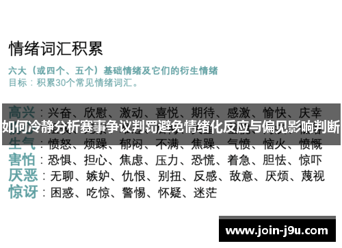 如何冷静分析赛事争议判罚避免情绪化反应与偏见影响判断