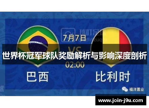 世界杯冠军球队奖励解析与影响深度剖析